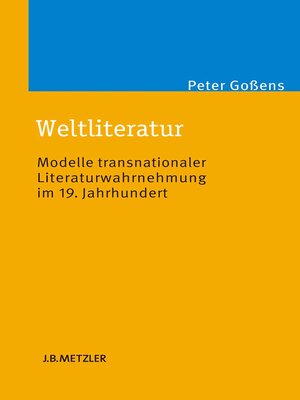cover image of Weltliteratur